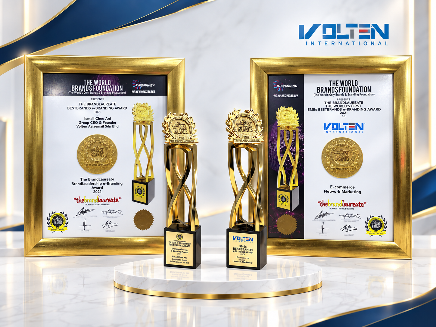 Volten International Awards and Recognition