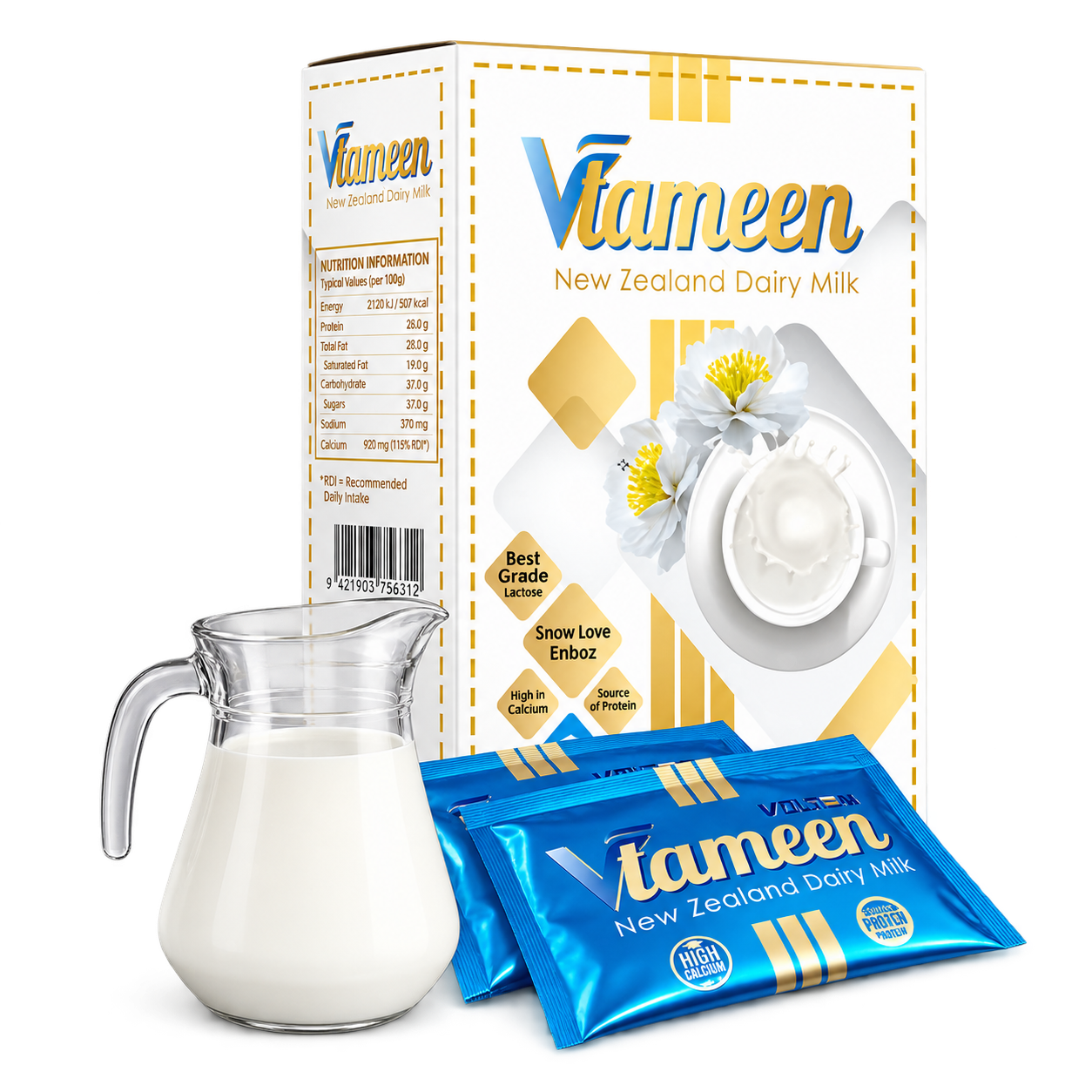 VTAMEEN New Zealand Dairy Milk